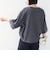 《予約》フラワー モチーフ カットワーク レース ショート スリーブ TEE