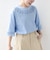 《予約》フラワー モチーフ カットワーク レース ショート スリーブ TEE