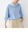 《予約》フラワー モチーフ カットワーク レース ショート スリーブ TEE