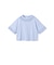 《予約》フラワー モチーフ カットワーク レース ショート スリーブ TEE