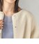 《予約》〈手洗い可能〉ボア フリース リバーシブル ノーカラー コート