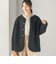 《予約》〈手洗い可能〉ボア フリース リバーシブル ノーカラー コート