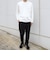 SHIPS any:〈接触冷感/UVカット〉ソフト スムース リラックス ポケット Tシャツ(ロンT)◆