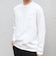 SHIPS any:〈接触冷感/UVカット〉ソフト スムース リラックス ポケット Tシャツ(ロンT)◆