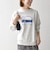 《予約》【SHIPS any別注】THE KNiTS:〈洗濯機可能〉ロゴ プリント スウェット 26AW
