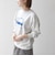 《予約》【SHIPS any別注】THE KNiTS:〈洗濯機可能〉ロゴ プリント スウェット 26AW