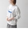 《予約》【SHIPS any別注】THE KNiTS:〈洗濯機可能〉ロゴ プリント スウェット 26AW