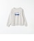 《予約》【SHIPS any別注】THE KNiTS:〈洗濯機可能〉ロゴ プリント スウェット 26AW