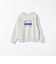 《予約》【SHIPS any別注】THE KNiTS:〈洗濯機可能〉ロゴ プリント スウェット 26AW