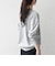 《予約》【SHIPS any別注】THE KNiTS:〈洗濯機可能〉ロゴ プリント スウェット 26AW