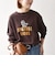 《予約》【SHIPS any別注】THE KNiTS:〈洗濯機可能〉ロゴ プリント スウェット 26AW