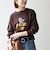 《予約》【SHIPS any別注】THE KNiTS:〈洗濯機可能〉ロゴ プリント スウェット 26AW
