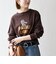 《予約》【SHIPS any別注】THE KNiTS:〈洗濯機可能〉ロゴ プリント スウェット 26AW