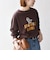 《予約》【SHIPS any別注】THE KNiTS:〈洗濯機可能〉ロゴ プリント スウェット 26AW