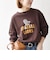 《予約》【SHIPS any別注】THE KNiTS:〈洗濯機可能〉ロゴ プリント スウェット 26AW