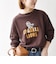 《予約》【SHIPS any別注】THE KNiTS:〈洗濯機可能〉ロゴ プリント スウェット 26AW