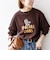 《予約》【SHIPS any別注】THE KNiTS:〈洗濯機可能〉ロゴ プリント スウェット 26AW
