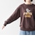 《予約》【SHIPS any別注】THE KNiTS:〈洗濯機可能〉ロゴ プリント スウェット 26AW