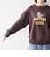 《予約》【SHIPS any別注】THE KNiTS:〈洗濯機可能〉ロゴ プリント スウェット 26AW
