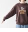 《予約》【SHIPS any別注】THE KNiTS:〈洗濯機可能〉ロゴ プリント スウェット 26AW