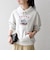 《予約》【SHIPS any別注】THE KNiTS:〈洗濯機可能〉ロゴプリント フーディー 26AW