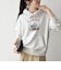 《予約》【SHIPS any別注】THE KNiTS:〈洗濯機可能〉ロゴプリント フーディー 26AW