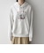 《予約》【SHIPS any別注】THE KNiTS:〈洗濯機可能〉ロゴプリント フーディー 26AW