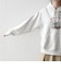 《予約》【SHIPS any別注】THE KNiTS:〈洗濯機可能〉ロゴプリント フーディー 26AW