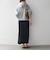 《予約》【SHIPS any別注】THE KNiTS:〈洗濯機可能〉ロゴプリント フーディー 26AW