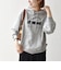《予約》【SHIPS any別注】THE KNiTS:〈洗濯機可能〉ロゴプリント フーディー 26AW