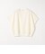 《予約》quaranciel:〈洗濯機可能〉カットジャカード ルーズ フレンチスリーブ プルオーバー