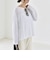 《予約》quaranciel:〈手洗い可能〉シアー コットン ボートネック ルーズ ロンTEE
