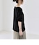 《予約》quaranciel:〈手洗い可能〉シアー コットン ボートネック ルーズ ロンTEE