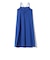 SHIPS Primary Navy Label:〈手洗い可能〉近江晒 フレア キャミ ワンピース