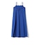 SHIPS Primary Navy Label:〈手洗い可能〉近江晒 フレア キャミ ワンピース