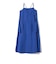 SHIPS Primary Navy Label:〈手洗い可能〉近江晒 フレア キャミ ワンピース