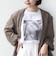 メルティ コットン フォト プリント TEE