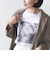 メルティ コットン フォト プリント TEE