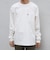 【WEB限定】SHIPS any:〈撥水加工〉リラックス ナイロンポケット クルーネック Tシャツ(ロンT)◆