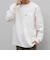【WEB限定】SHIPS any:〈撥水加工〉リラックス ナイロンポケット クルーネック Tシャツ(ロンT)◆