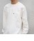 【WEB限定】SHIPS any:〈撥水加工〉リラックス ナイロンポケット クルーネック Tシャツ(ロンT)◆