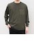 【WEB限定】SHIPS any:〈撥水加工〉リラックス ナイロンポケット クルーネック Tシャツ(ロンT)◆