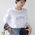 《予約》【WEB限定】 SHIPS ラウンド プリント ロゴ ロングスリーブ TEE