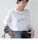《予約》【WEB限定】 SHIPS ラウンド プリント ロゴ ロングスリーブ TEE