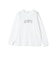 《予約》【WEB限定】 SHIPS ラウンド プリント ロゴ ロングスリーブ TEE