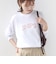 《予約》【WEB限定】 SHIPS ラウンド プリント ロゴ ロングスリーブ TEE