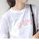 《予約》【WEB限定】 SHIPS ラウンド プリント ロゴ ロングスリーブ TEE