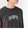 《予約》【WEB限定】 SHIPS ラウンド プリント ロゴ ロングスリーブ TEE