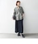 《予約》SHIPS any:〈洗濯機可能〉REFABRISH バンドカラー チェック シャツ