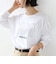 《予約》メルティ コットン ロゴ ロング スリーブ TEE
